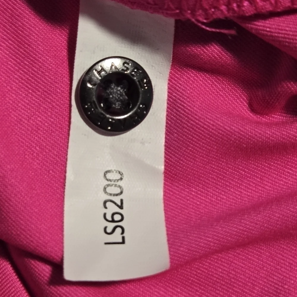 CHASE 54 Women's Golf Performance Quarter Button Down Shirt Pink Size Medium